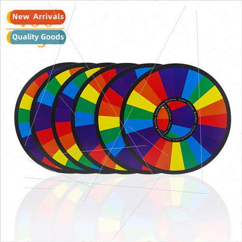 Rainbow ring magic props paper ring color changing stage nov
