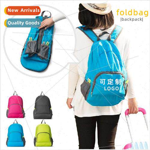 Outdoor ultra-light portable foldable skin backpack travel t