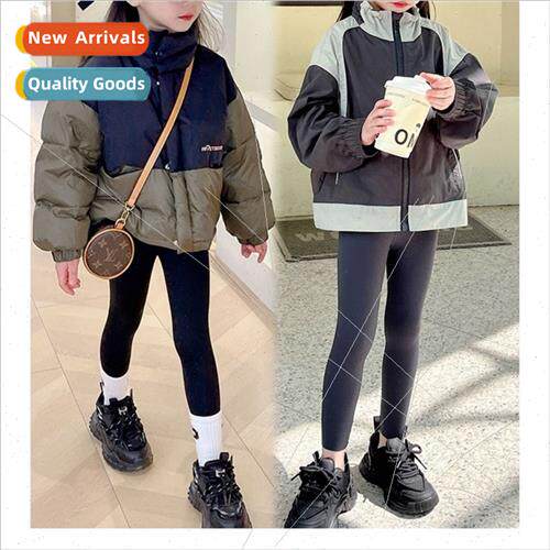 Children Triple Defense Black Gold Barbie Pants Padded Warm