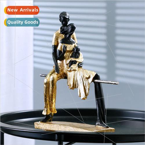 Europe family group affection elements resin ornaments creat