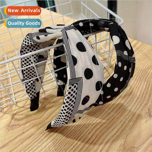 Korea size wave headdress Korea simple sweet wide edge hair