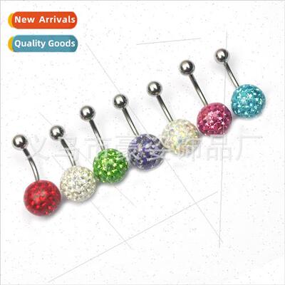 Piercing Fashion Jewelry 12MM Multi-color Shambhala Full Dia