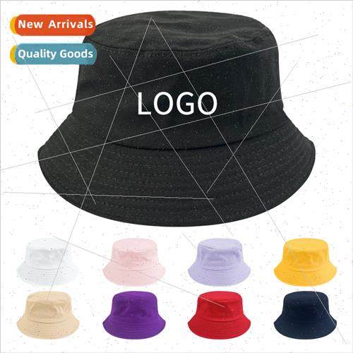 Cotton fisherman cap Japanese solid color show face small bu