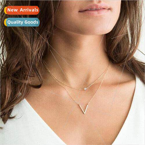 Europe fashion jewelry fashion wild collarbone chain simple