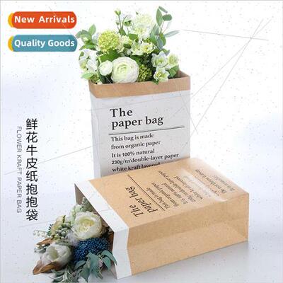hugging bag ins wind storage paper bags florist flowers bouq