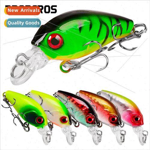 4.5cm LUYA re ttle Fatty Plastic Hard Ba 3.5g LUYA Bionic Ba