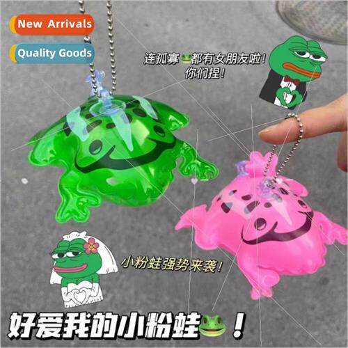 Mini small frog balloon pendant cute inflatable small frog p