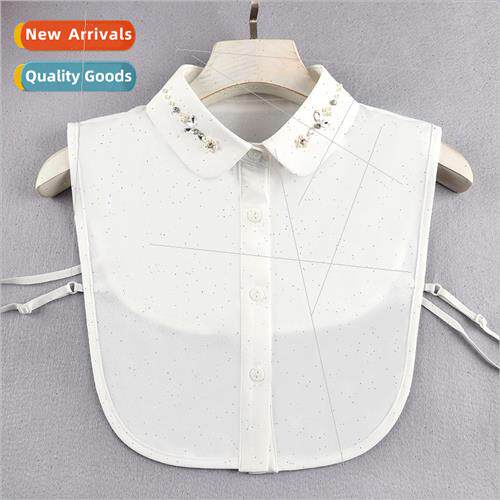 Autumn winter false collar children chiffon plum blossom bea