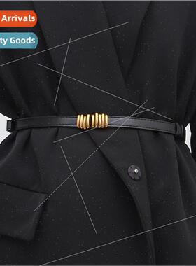 Vintage Fashion Spaghetti Belt Decoration Dress Coat Waistba
