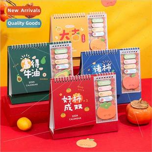 Large Desk Calendar 2024 Text Fru Creative Multifunctional