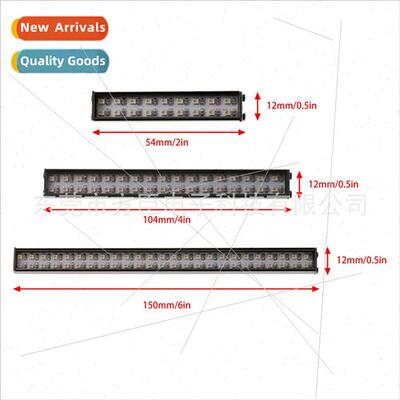 Model car dome light colorful running lights double rows col