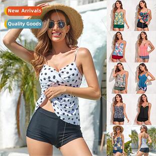 New Spl Swimsu Women Europe Skirt Covered Flesh Quick Dry Bi