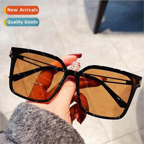 2024 new gm sunglasses female fashion nd retro hundred anti-