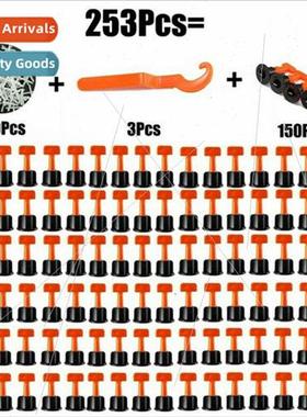 253pcs bag tile leveling leveler T-adjuster cross paving sti