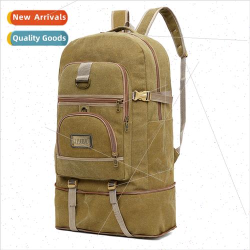 Outdoor Shoulder Bag Women Canvas Backpack Computer Bag Men