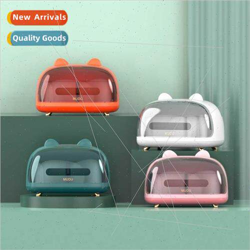 Tissue box living room home dining room paper box remote con