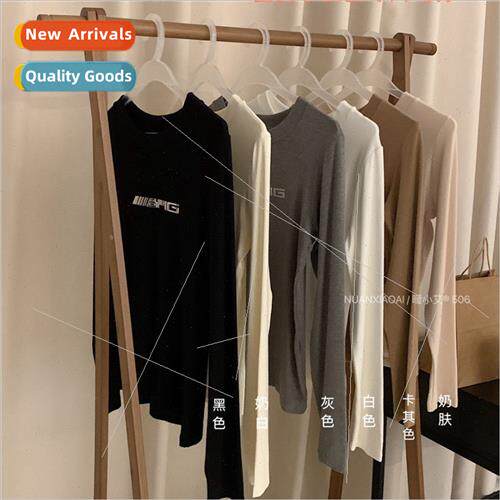 American Print Heating Cashmere Bottom Shirt 506 Round Neck