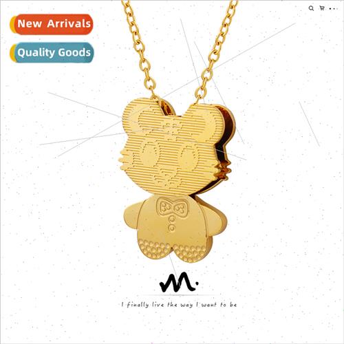 Sweet cartoon hundred wh simple cute ltle tiger tanium steel