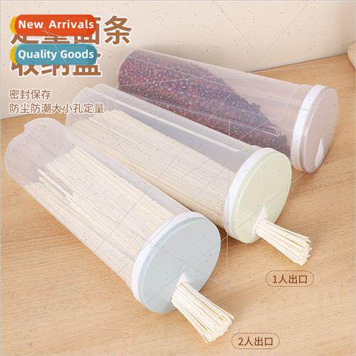 Noodle organizer food grade sealed canister kitchen loading