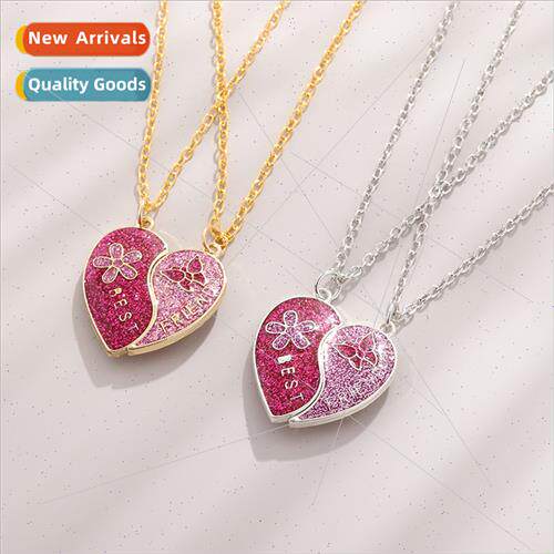 New letters best friends good friends kids magnetic necklace