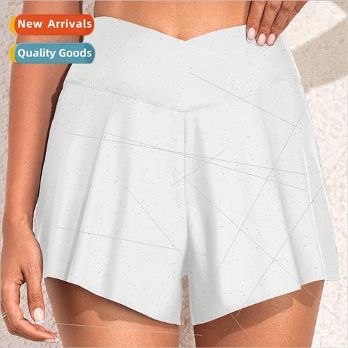 Europe new swim trunks swimsus womens swimsus solid color si