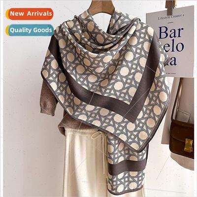 2023 new fall winter warm shawl scarf neck scarf multifuncti