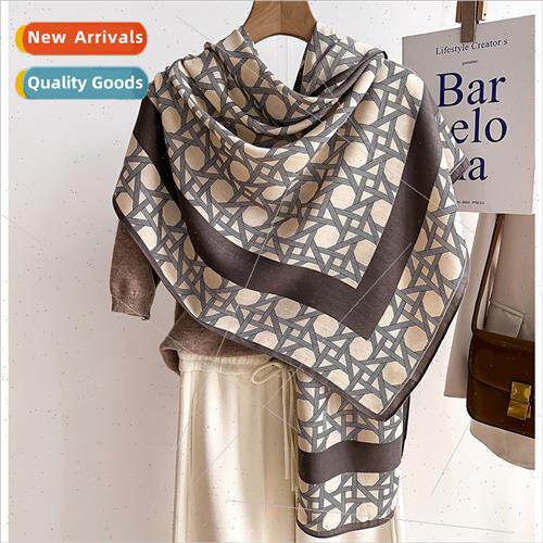 2023 new fall winter warm shawl scarf neck scarf multifuncti