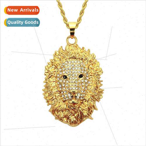 New Necklace Hip Hop on Head Necklace Europe Fashion Diamond