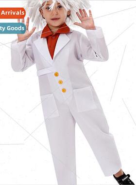 Christmas Children Scientist Career Costumes School Stage Pe