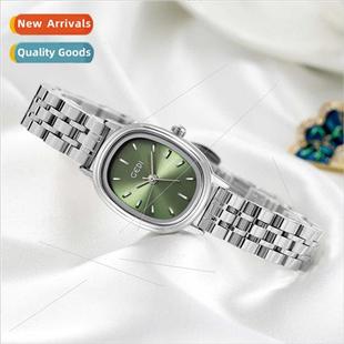 disk women feeling green watc premium small niche Oval watch