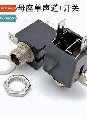 Large 2 pole female 6.35 socket 6.35mm female mono jack 6.5