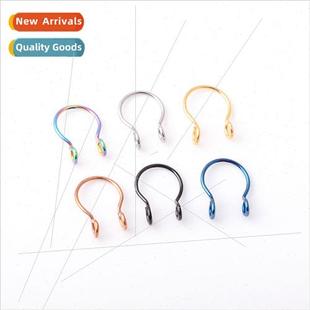 false nose ring Europe color steel Vacuum preserva stainless