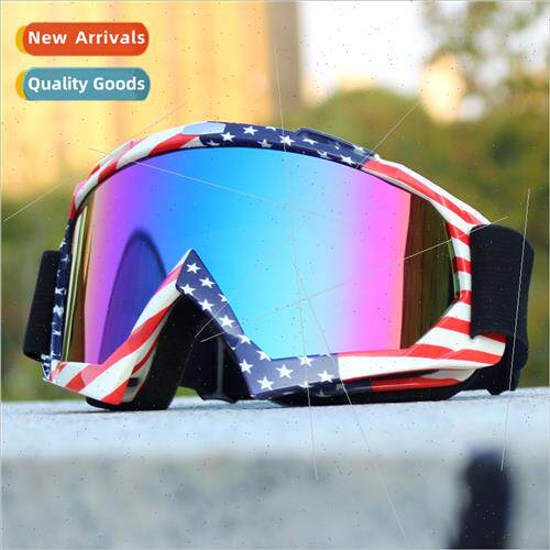 American flag motorcycle windshield helmet off-road Harley g