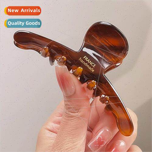 Korean fashion acetate plate clip headdress female back head