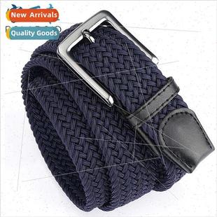 Men Breathable Woven Belt Elastic Waist Protector Comtable B