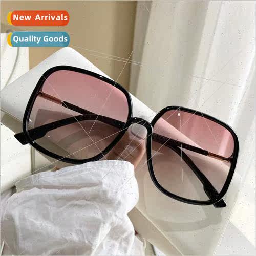 Europe oversized frame square polarized sunglasses 适用women