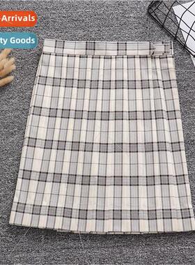 black between whe grid JK spring fall bustier skirt pockets