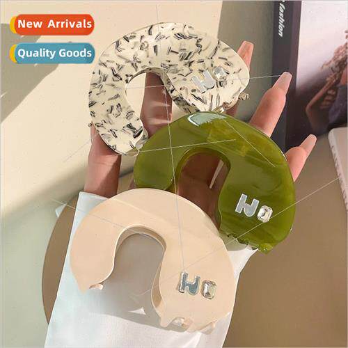 new U-shaped advanced sense acetic acid hair clips niche  ha