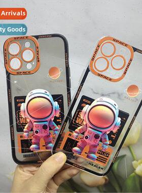 astronaut phone case iphone14 spaceman transparent case appl