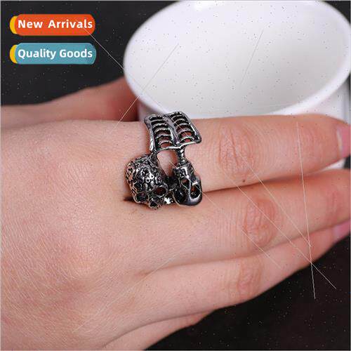 Personalized finger ring skull ring men tide Halloween cospl