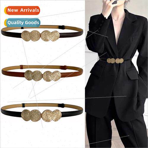 Belt Women Fine Decorative Su Premium Sense Dresses Sub Wais
