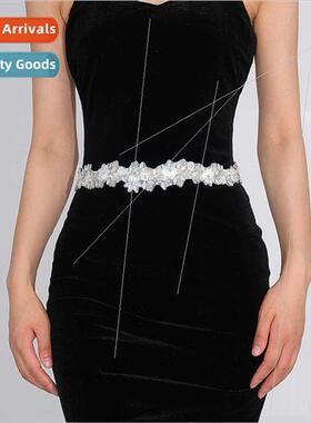 Europe new bridal belt Mori aesthetic wedding dress accessor
