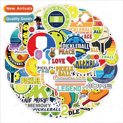 50 pcs pique ball doodle stickers handbook decoration water