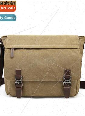 New canvas shoulder bag Korean bag portable crossbody bag iz