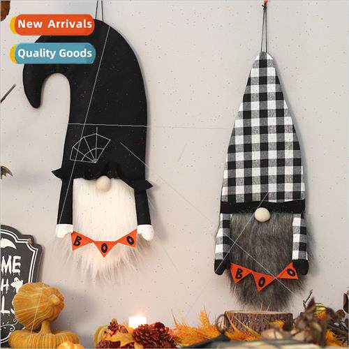 New  Halloween decorations ins wind fabric faceless old man