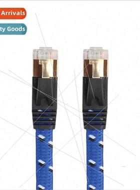 Tested Gold Plated Head Double Shield Braided Mesh Blue Comp