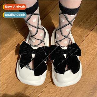 bow head Mary Personalized eva Brish Jane slippers retro