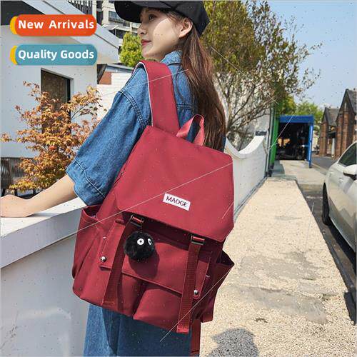 ins HK wind schoolbag female Korean Japan backpack hundred f