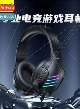 Dazzling color gaming headset wired headset omnidirectional