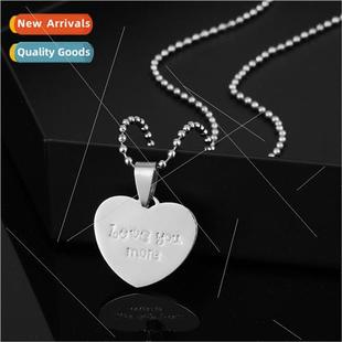 creative small couple universal nec Koreaheart alloy pendant